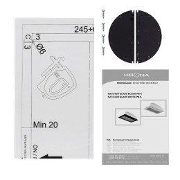 Встраиваемая вытяжка Krona Kate 600 Inox PB