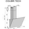 Кухонная вытяжка Konigin Colibri Tech Black 60