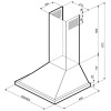 Кухонная вытяжка Krona Bella PB 500 inox