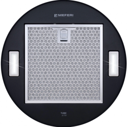 Островная вытяжка Meferi TUBE35BK ULTRA