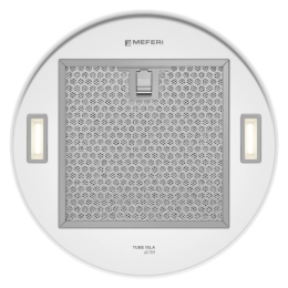 Островная вытяжка Meferi TUBE35WH ISLA ULTRA