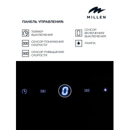 Кухонная вытяжка Millen MKHG 602 BL