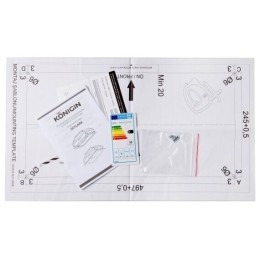 Встраиваемая вытяжка Konigin Skylark White 60