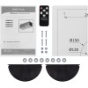 Встраиваемая вытяжка Krona Arven 900 Black S