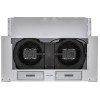 Встраиваемая вытяжка Krona Kamilla Power 3Р 600 цвет корпуса INOX цвет окантовки панели серебристый