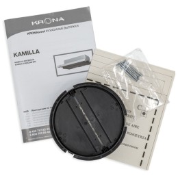 Встраиваемая вытяжка KRONA KAMILLA R 600 inox 2 мотора
