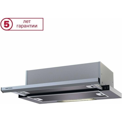 Встраиваемая вытяжка Krona Kamilla Slim 600 Inox Inox 2 мотора