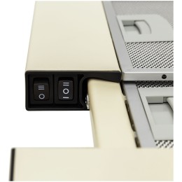 Встраиваемая вытяжка Krona Kamilla Slim 600 White 1 мотор