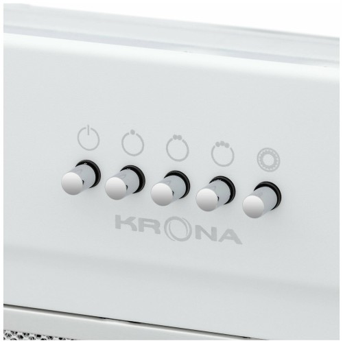 Встраиваемая вытяжка Krona Kate 600 White PB