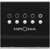 Встраиваемая вытяжка KRONA LUISA 600 BLACK PB