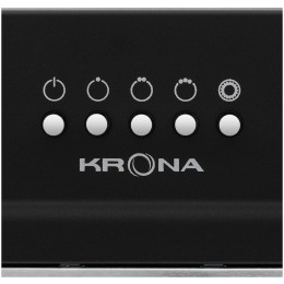 Встраиваемая вытяжка KRONA LUISA 600 BLACK PB
