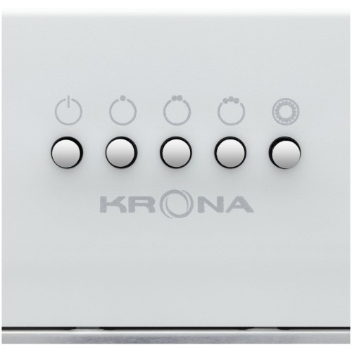Встраиваемая вытяжка KRONA LUISA 600 WHITE PB