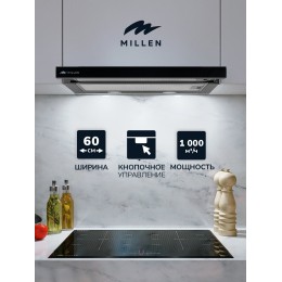 Встраиваемая вытяжка Millen MBKHS 601 BL