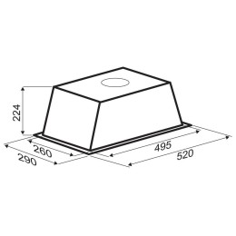 Встраиваемая вытяжка Zigmund Shtain K 012 5 B