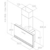 Кухонная вытяжка Elica PLAT BL F 80