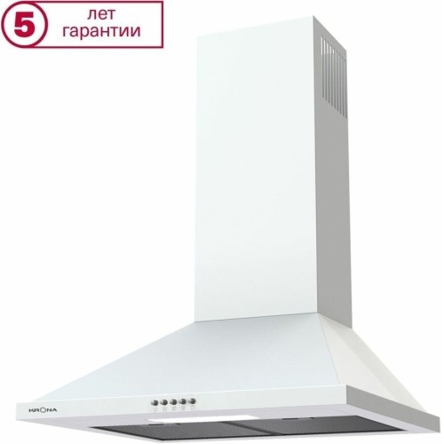 Кухонная вытяжка Krona Bella 600 WH push button