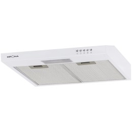 Подвесная вытяжка Krona Jessica slim 500 white push button