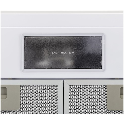 Подвесная вытяжка Krona Jessica slim 500 white push button