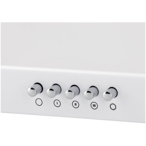 Подвесная вытяжка Krona JESSICA slim 600 white push button