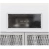 Подвесная вытяжка Krona JESSICA slim 600 white push button
