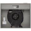 Подвесная вытяжка Krona Jessica slim PB 600 metallic