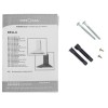 Кухонная вытяжка KRONA BELLA 600 BLACK push button