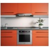 Подвесная вытяжка Krona JESSICA slim 600 inox push button