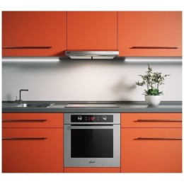 Подвесная вытяжка Krona JESSICA slim 600 inox push button