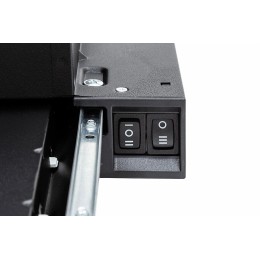 Встраиваемая вытяжка Krona Kamilla 600 black 1 мотор