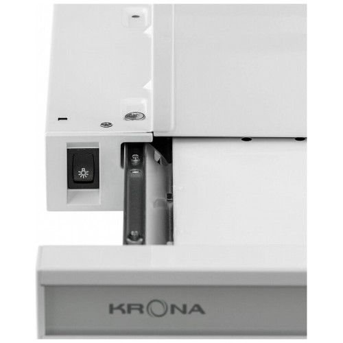 Встраиваемая вытяжка KRONA KAMILLA 600 GLASS WHITE
