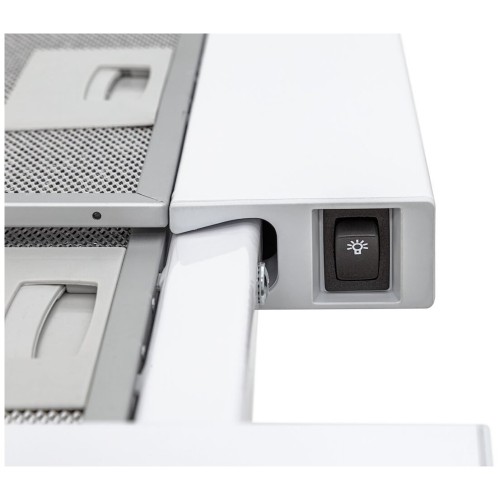 Встраиваемая вытяжка KRONA KAMILLA slim 600 white 2 мотора