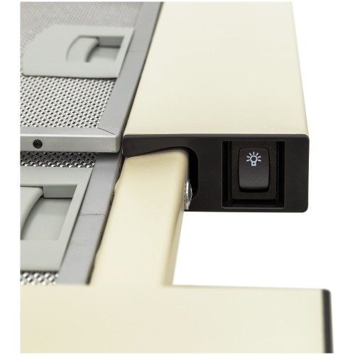 Встраиваемая вытяжка KRONA KAMILLA slim 600 white 2 мотора