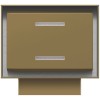 Кухонная вытяжка MAUNFELD Bath Plus 402 золотой
