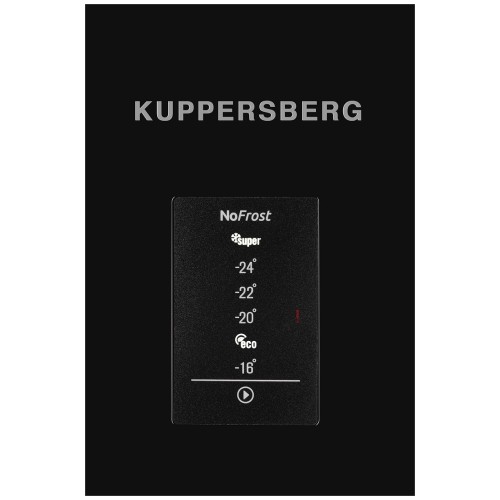 Морозильная камера Kuppersberg NFS 186 BK