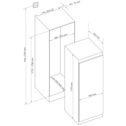 Встраиваемая морозильная камера Kuppersberg SFB 1770