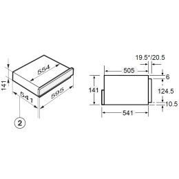 Подогреватель посуды Kuppersberg KWD 600 Black