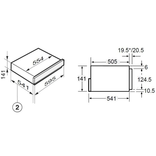 Подогреватель посуды Kuppersberg KWD 600 Black