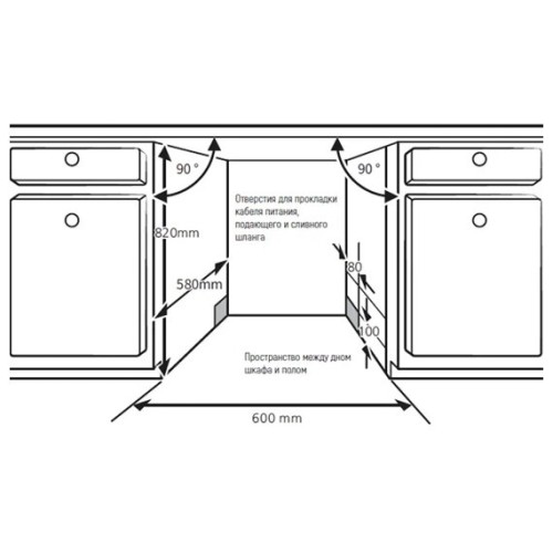 Посудомоечная машина Kuppersberg GLM 6075