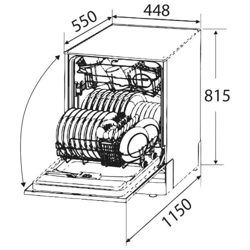 Посудомоечная машина Zigmund Shtain DW 269 4509 X
