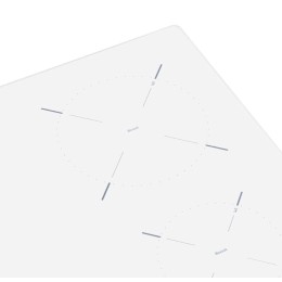 Индукционная варочная панель Meferi MIH604WH Power