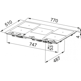 Индукционная варочная панель Franke FMY 805 I F KL BK 108.0704.932