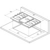 Газовая варочная панель Kuppersberg FV9TGRZ C Bronze