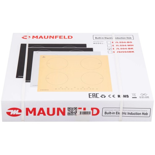 Индукционная варочная панель MAUNFELD EVI 594 BK