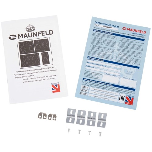 Электрическая варочная панель MAUNFELD EVCE 594 BK