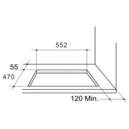 Газовая варочная панель Zigmund&Shtain GN 98.61 B