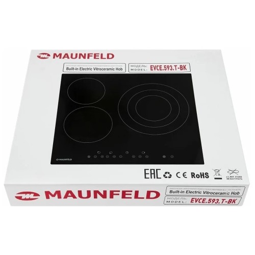 Электрическая варочная панель MAUNFELD EVCE 593.T-BK