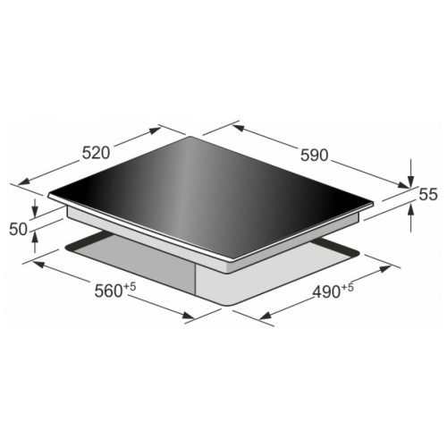 Индукционная варочная панель Kaiser KCT 6730 FIG