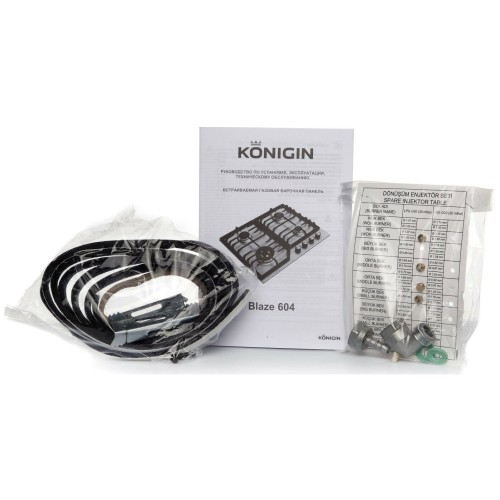 Газовая варочная панель Konigin Blaze 604 BKGW