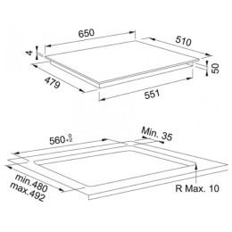 Индукционная варочная панель Franke FSM 653 I D BK
