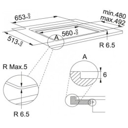 Индукционная варочная панель Franke FSM 653 I D BK